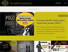Tablet Screenshot of ldlcarreirapolicial.com